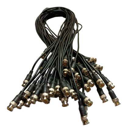 KABLOLU BNC KONNEKTÖR 1 Metre (siyah)