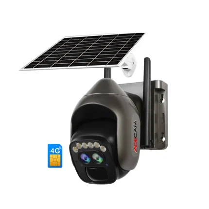 Solar Wifi Kamera 10X Optik Zoom – 6 Mp Ptz Wifi Kamera