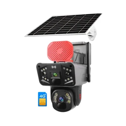 Solar Kamera Sim Kart Destekli 2 Kameralı 6MP